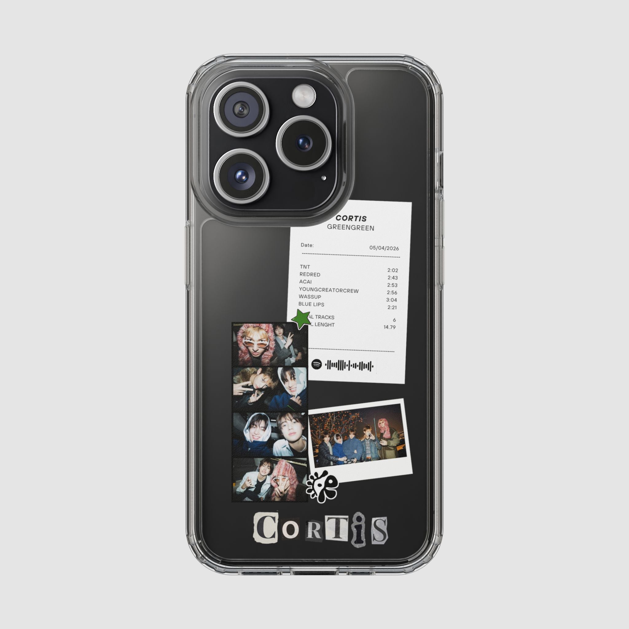 CORTIS GREENGREEN  IPHONE CASE