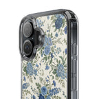 BLUE FLOWER PHONE CASE