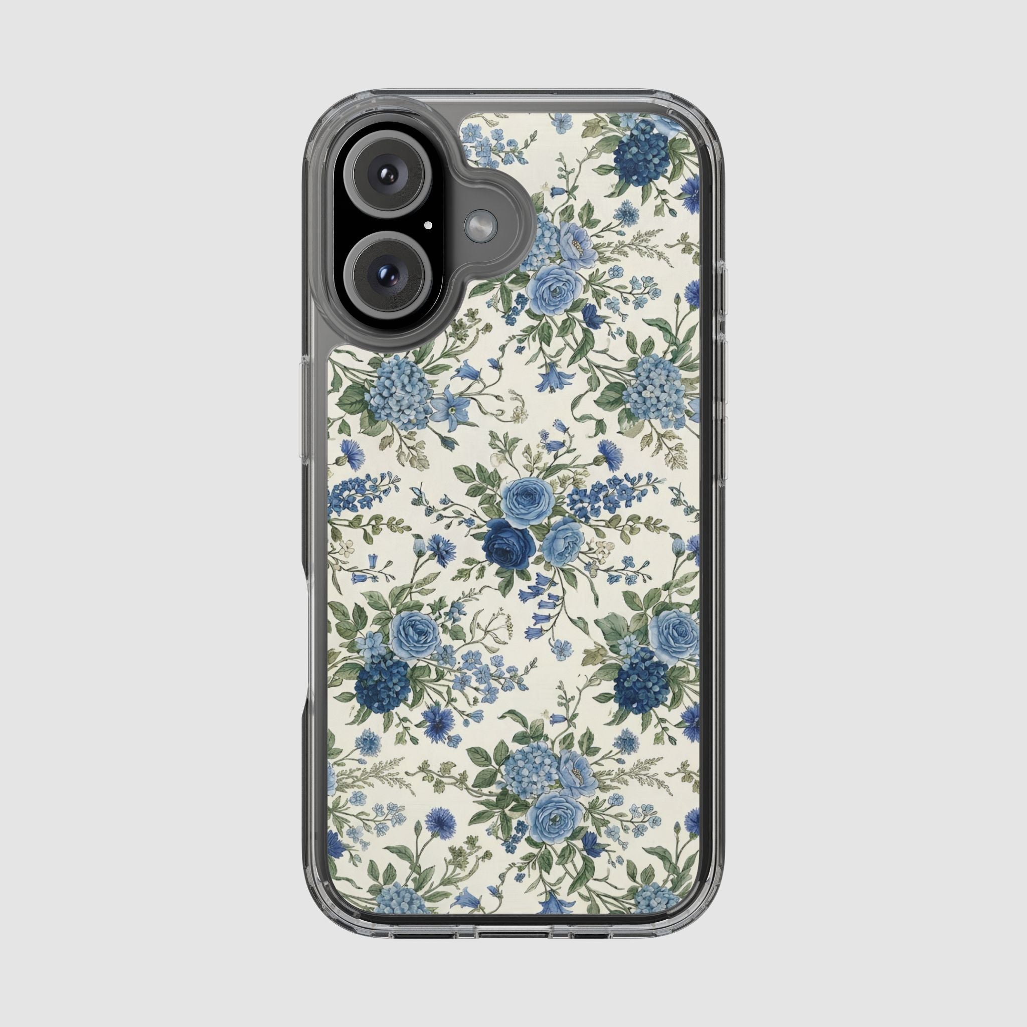 BLUE FLOWER PHONE CASE