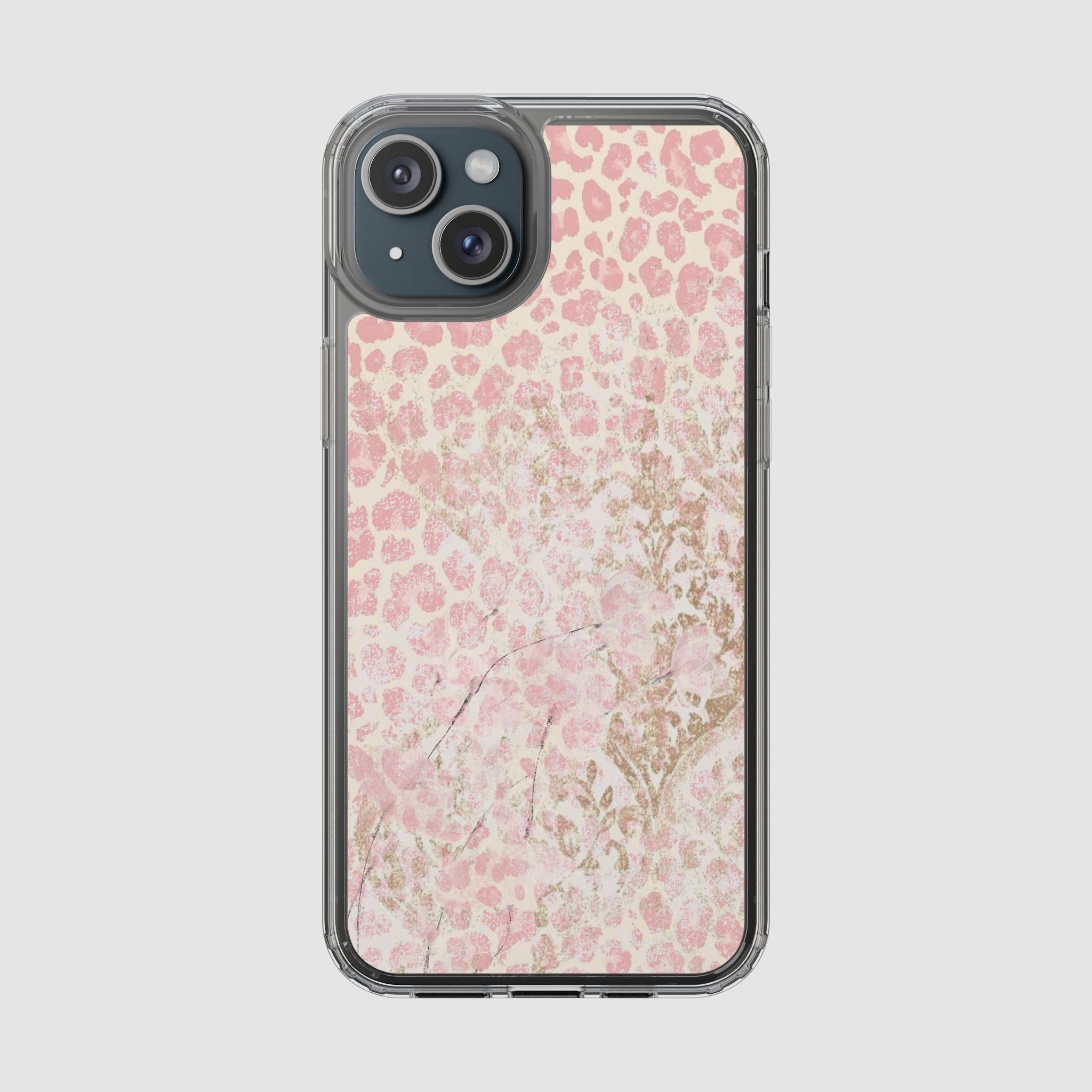 Y2K PINK LEOPARD PHONE CASE