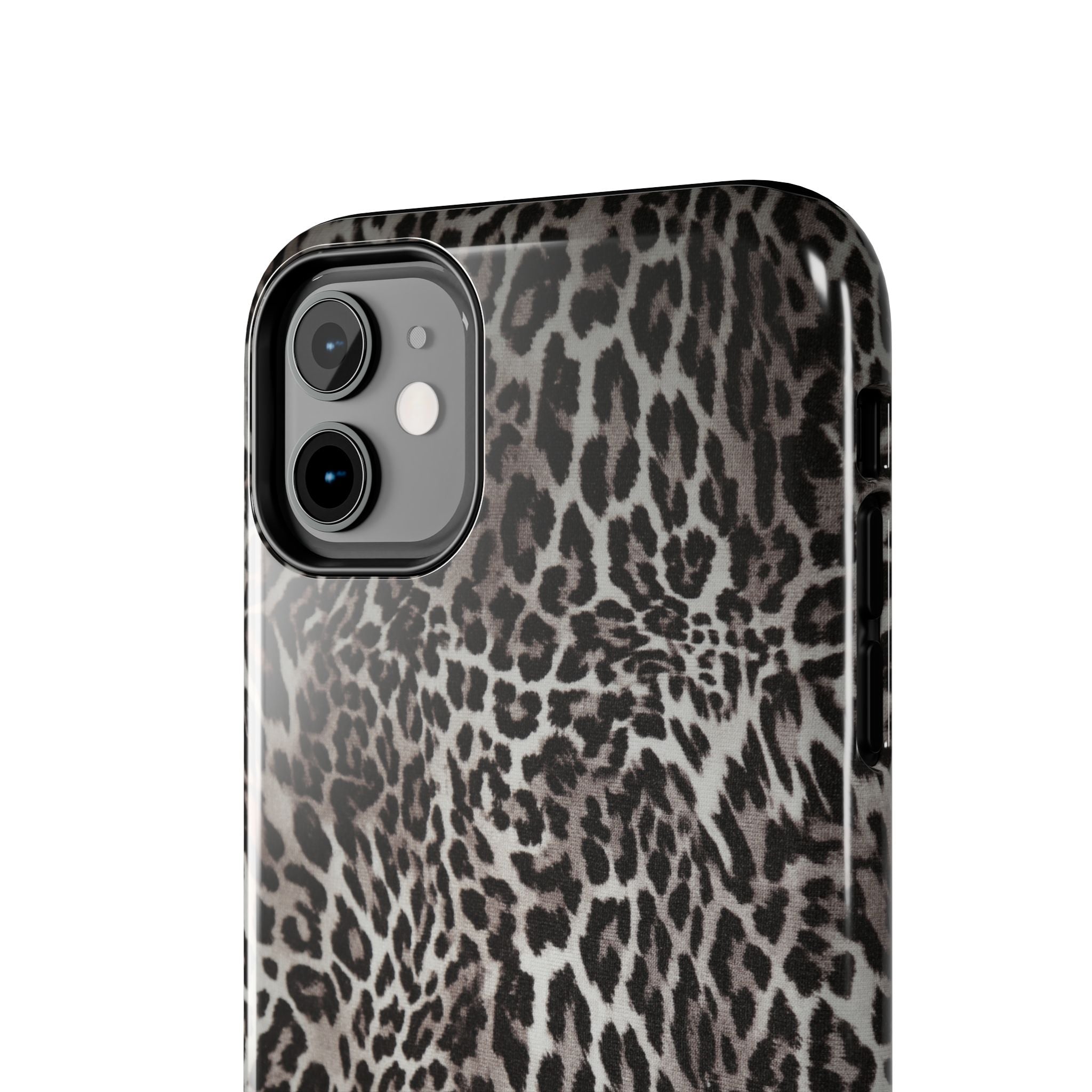 FAUX FUR LEOPARD IPHONE CASE PERSONALIZED