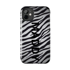 ZEBRA PRINT IPHONE CASE PERSONALIZED