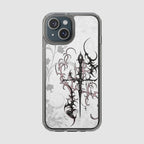 PINK CROSS PHONE CASE