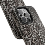 FAUX FUR LEOPARD IPHONE CASE PERSONALIZED