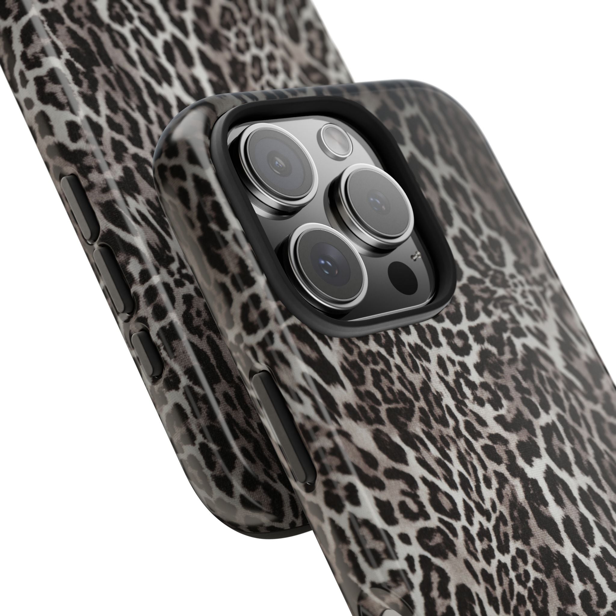 FAUX FUR LEOPARD IPHONE CASE PERSONALIZED
