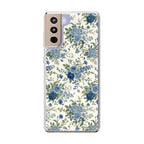 BLUE FLOWER PHONE CASE
