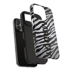 ZEBRA PRINT IPHONE CASE PERSONALIZED