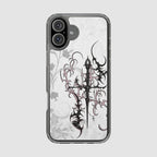 PINK CROSS PHONE CASE