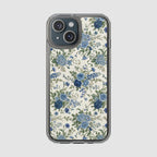 BLUE FLOWER PHONE CASE
