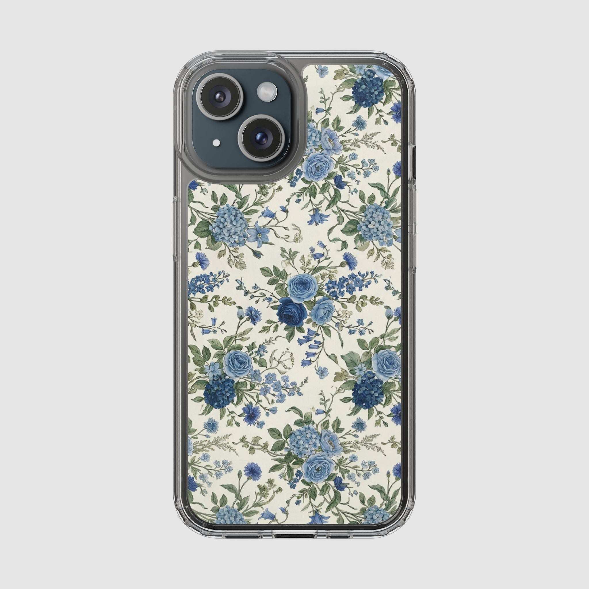 BLUE FLOWER PHONE CASE