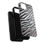 ZEBRA PRINT IPHONE CASE PERSONALIZED