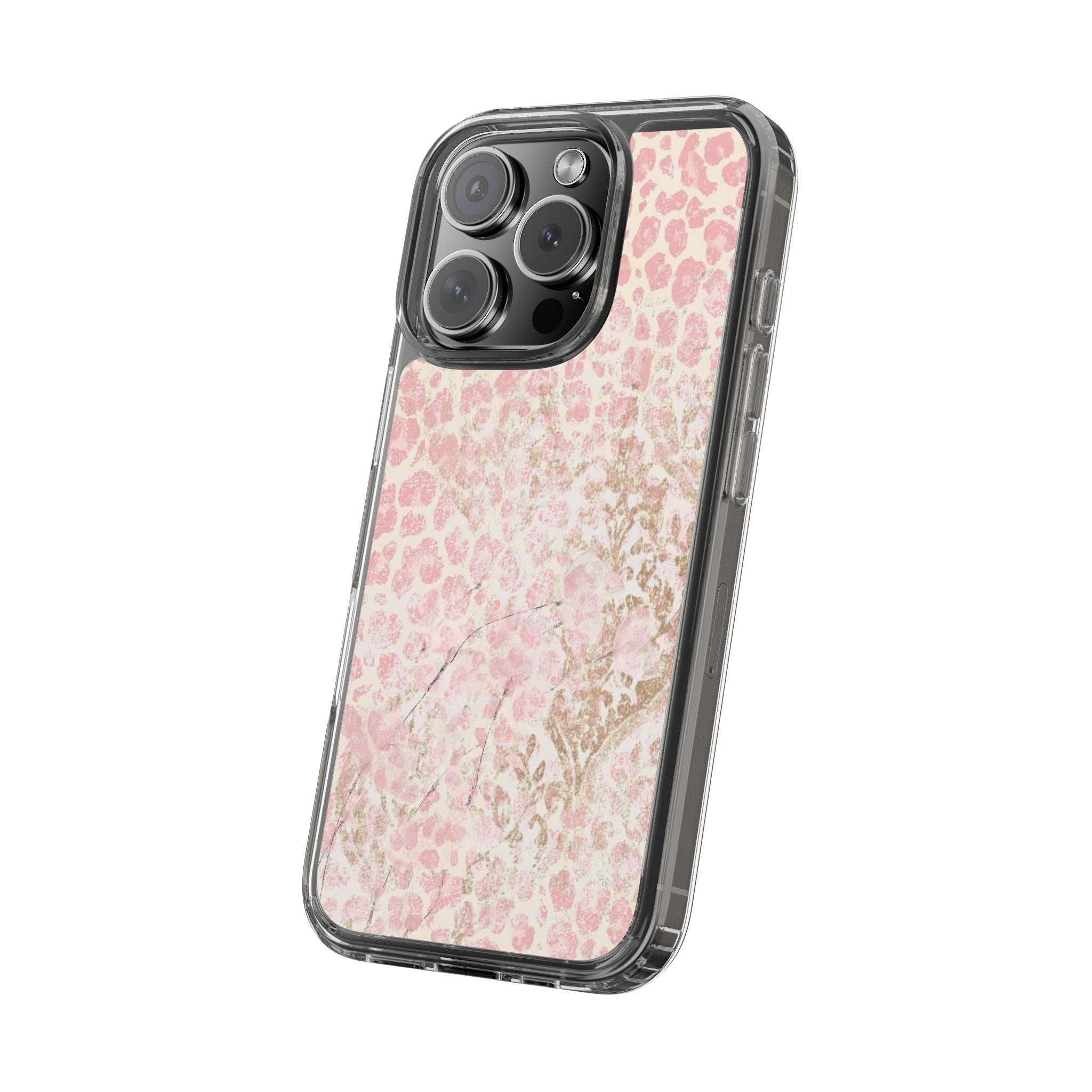 Y2K PINK LEOPARD PHONE CASE