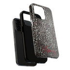 FAUX FUR LEOPARD IPHONE CASE PERSONALIZED
