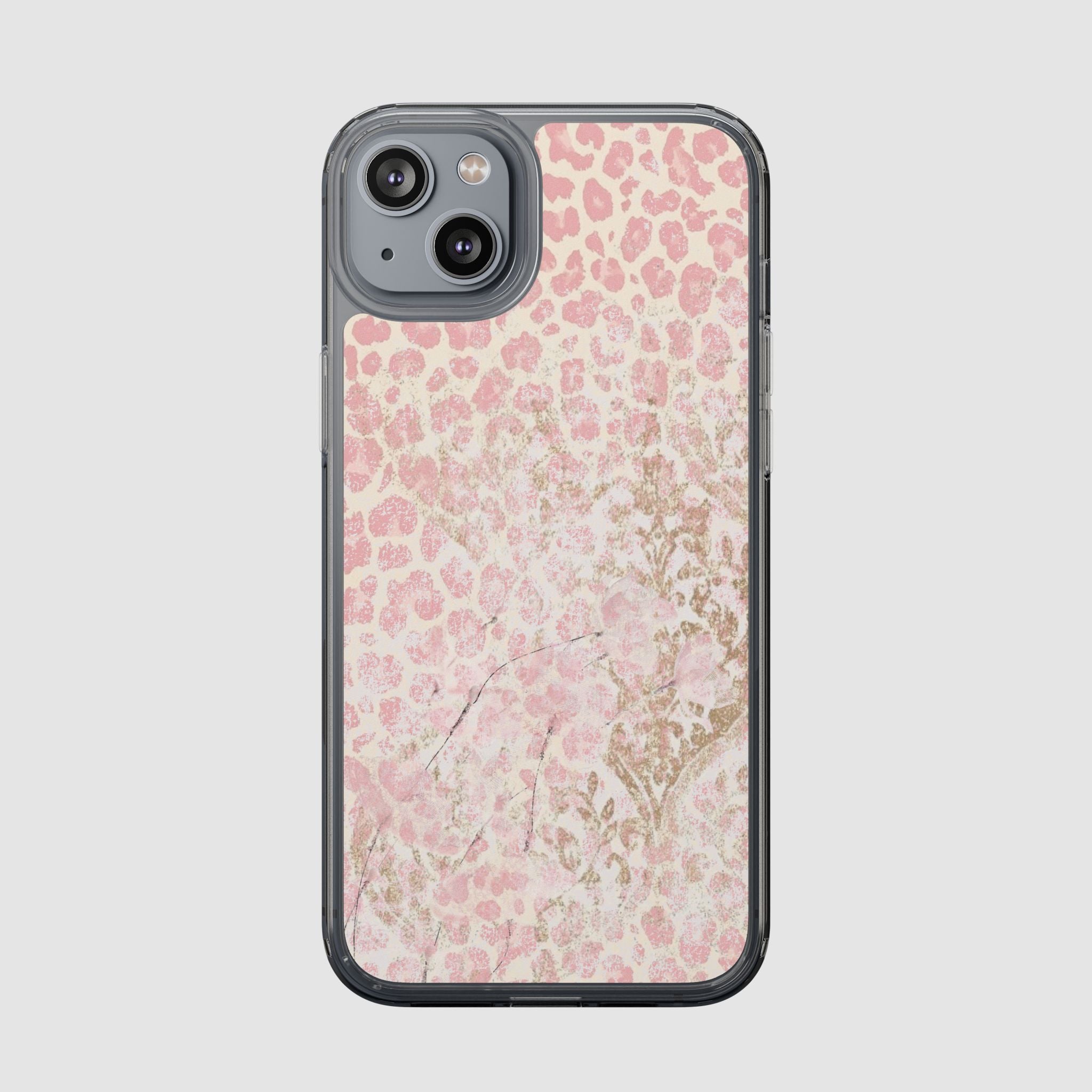 Y2K PINK LEOPARD PHONE CASE