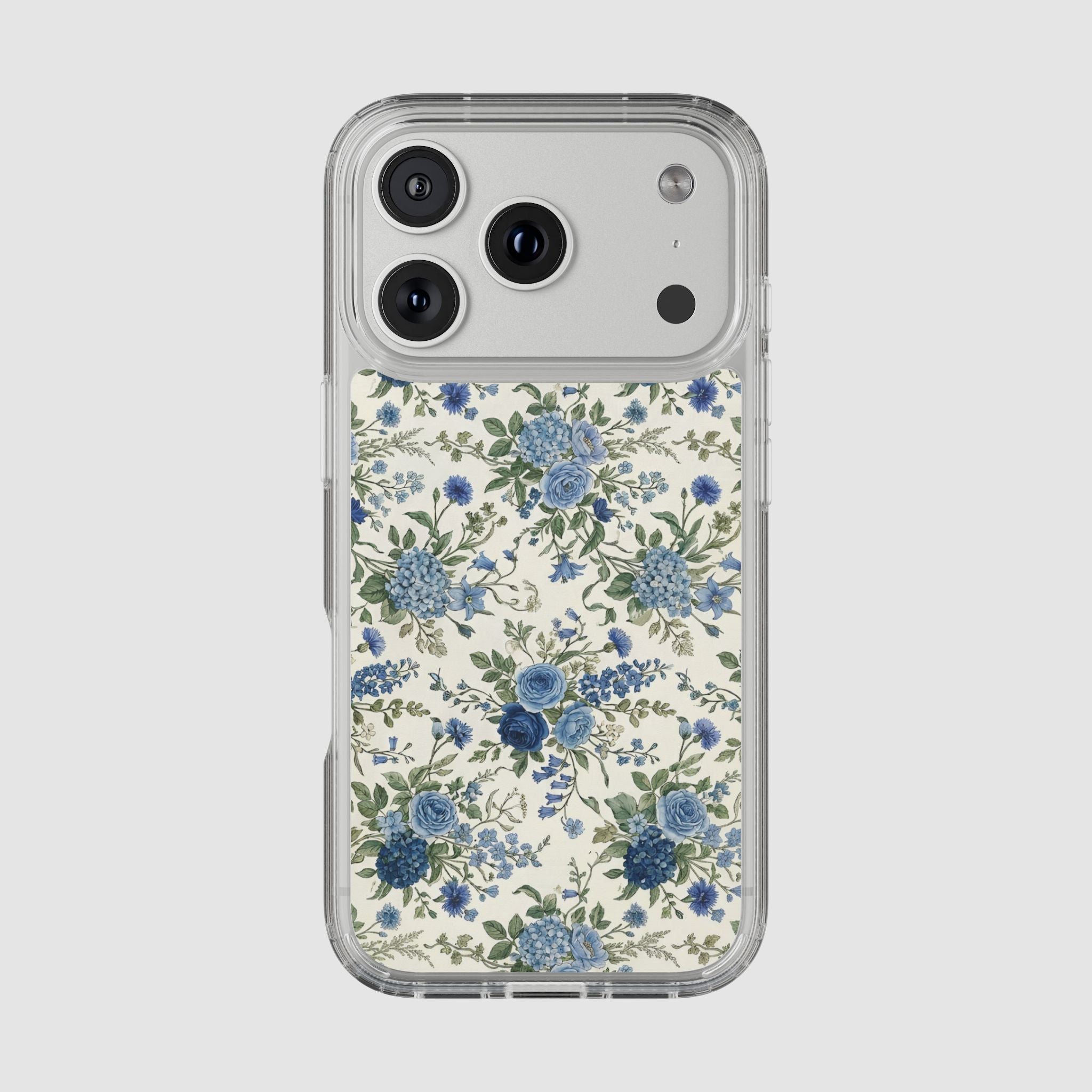 BLUE FLOWER PHONE CASE