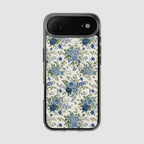 BLUE FLOWER PHONE CASE