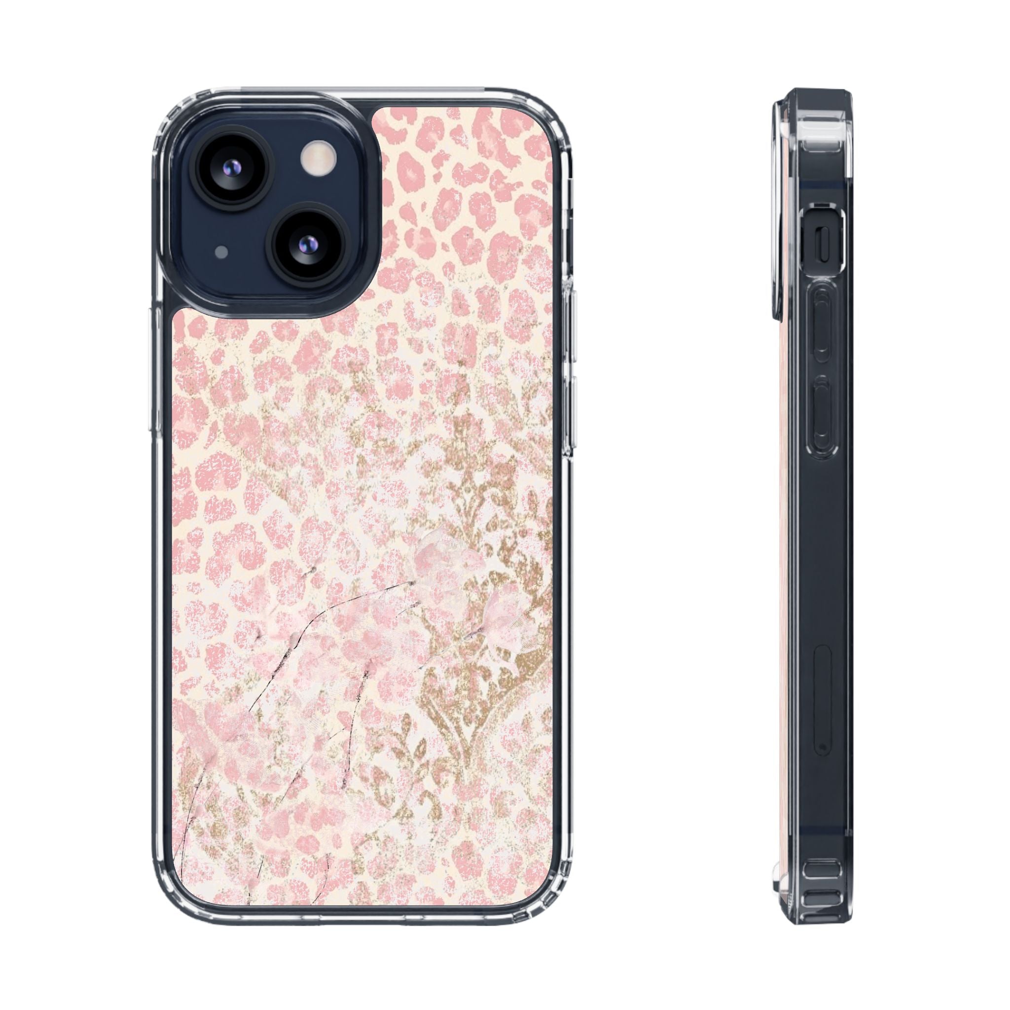 Y2K PINK LEOPARD PHONE CASE