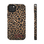 LEOPARD PRINT IPHONE CASE PERSONALIZED