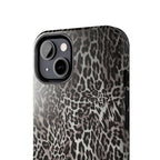 FAUX FUR LEOPARD IPHONE CASE PERSONALIZED
