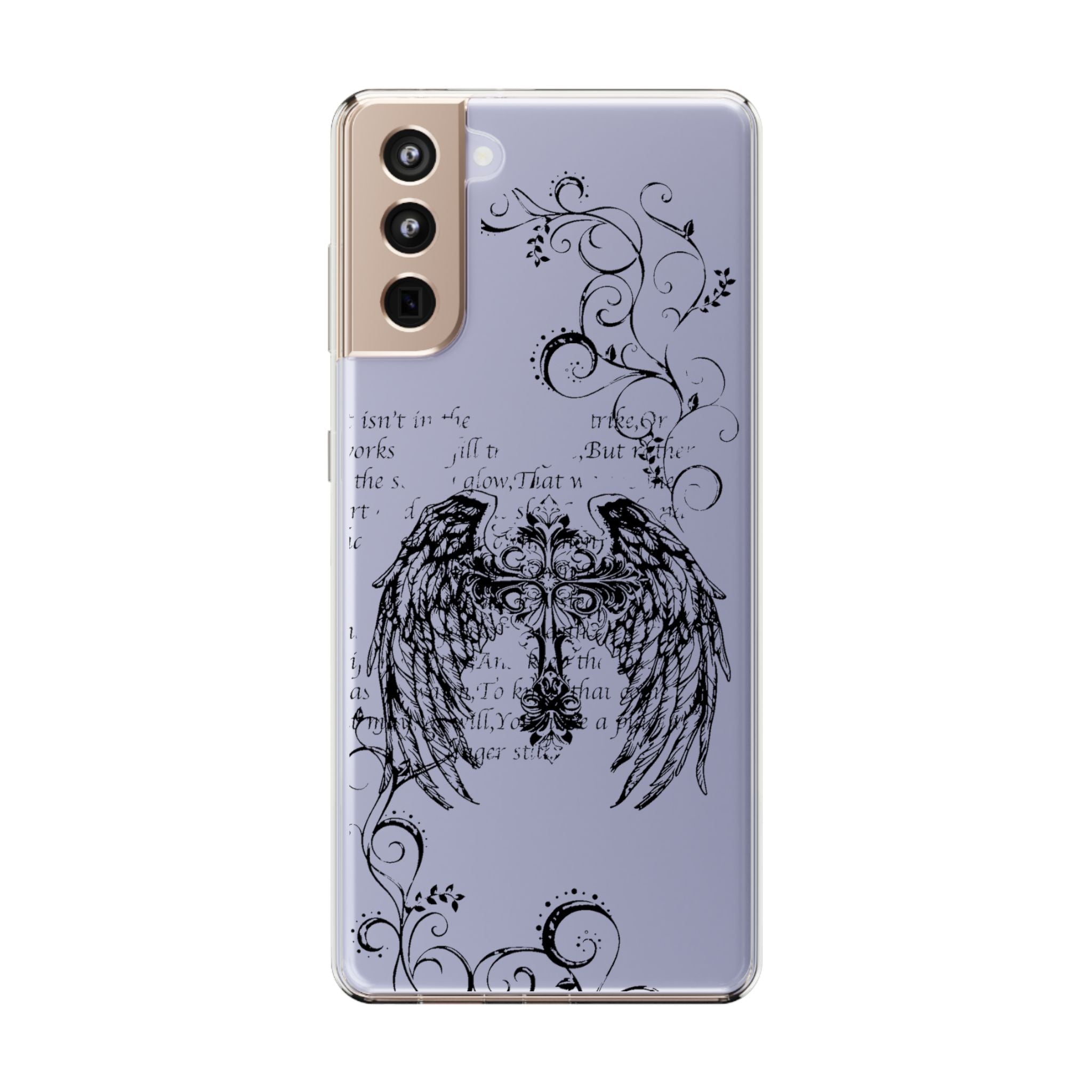 GOTHIC ANGEL WINGS PHONE CASE