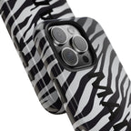 ZEBRA PRINT IPHONE CASE PERSONALIZED