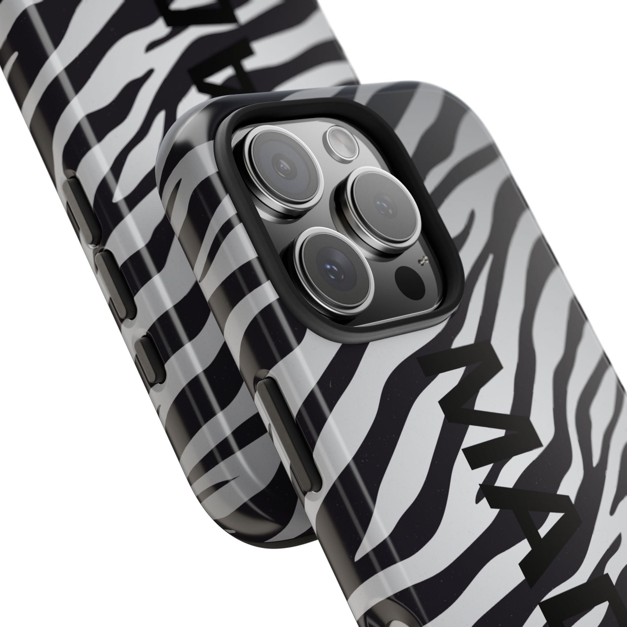 ZEBRA PRINT IPHONE CASE PERSONALIZED