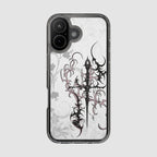 PINK CROSS PHONE CASE