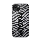 ZEBRA PRINT IPHONE CASE PERSONALIZED