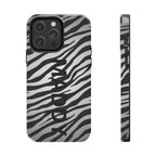ZEBRA PRINT IPHONE CASE PERSONALIZED