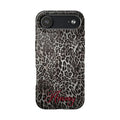 FAUX FUR LEOPARD IPHONE CASE PERSONALIZED