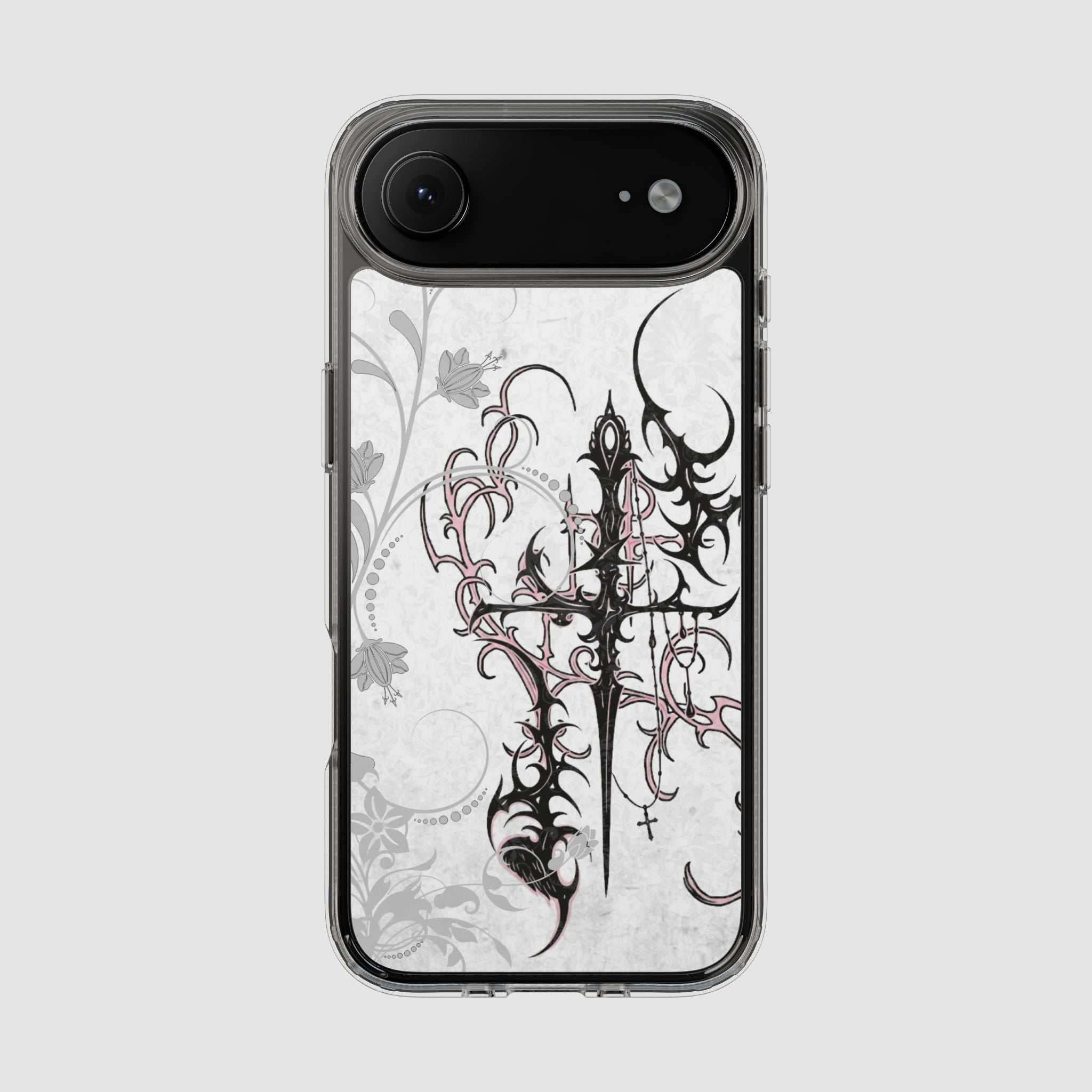 PINK CROSS PHONE CASE