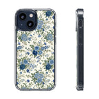 BLUE FLOWER PHONE CASE