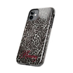FAUX FUR LEOPARD IPHONE CASE PERSONALIZED