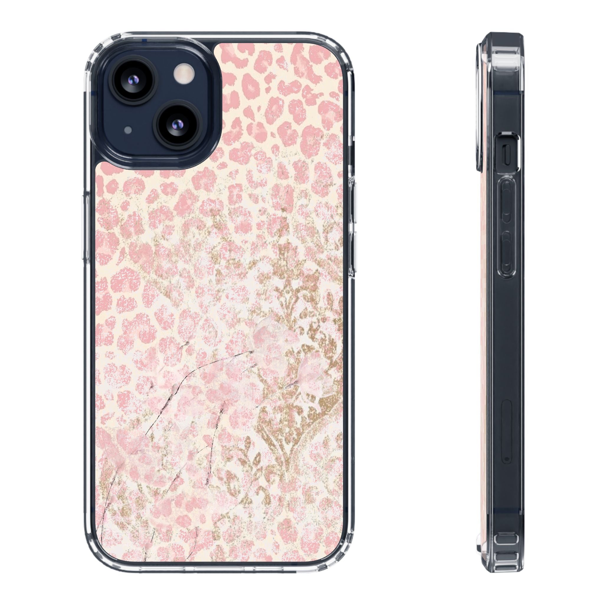 Y2K PINK LEOPARD PHONE CASE