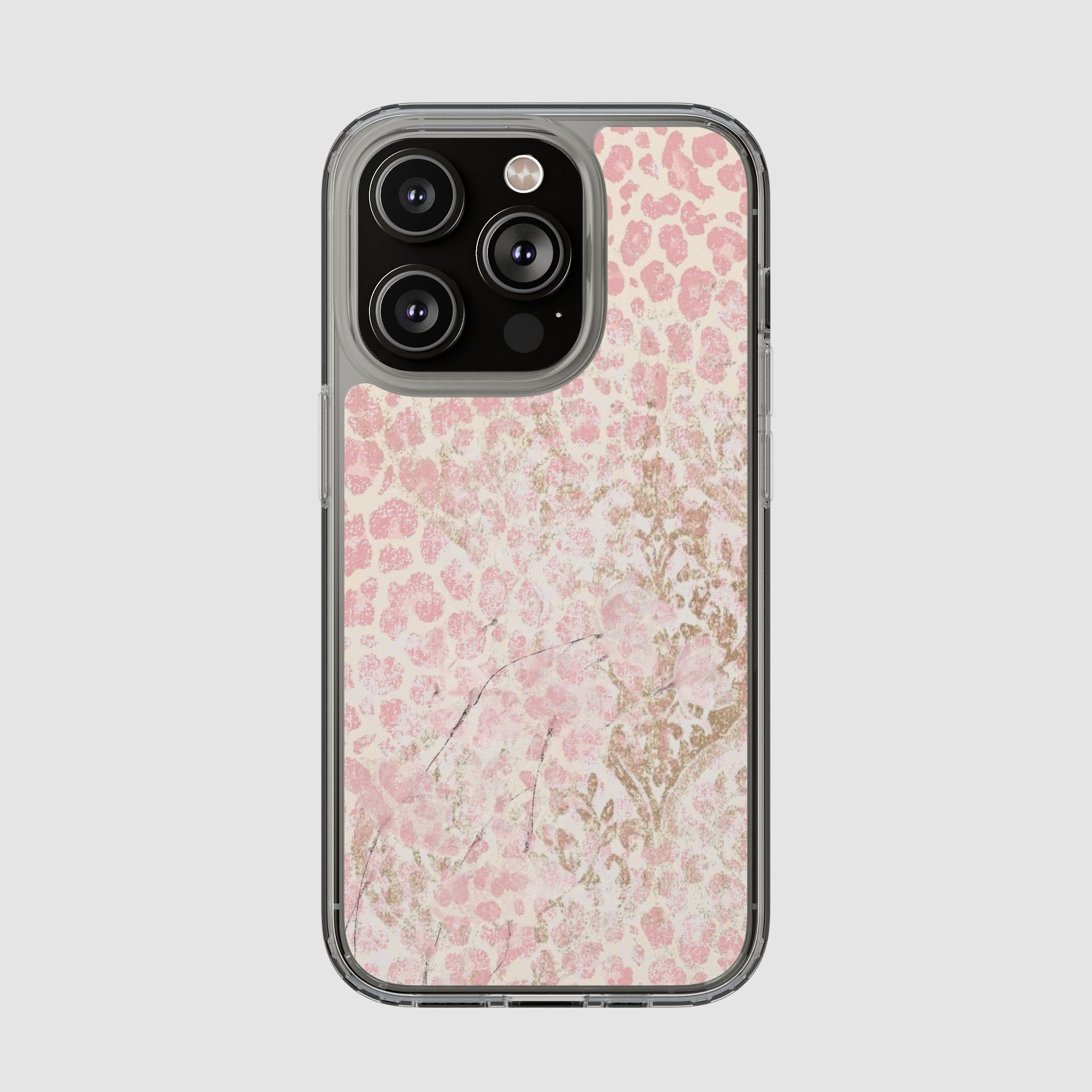 Y2K PINK LEOPARD PHONE CASE