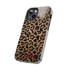 LEOPARD PRINT IPHONE CASE PERSONALIZED