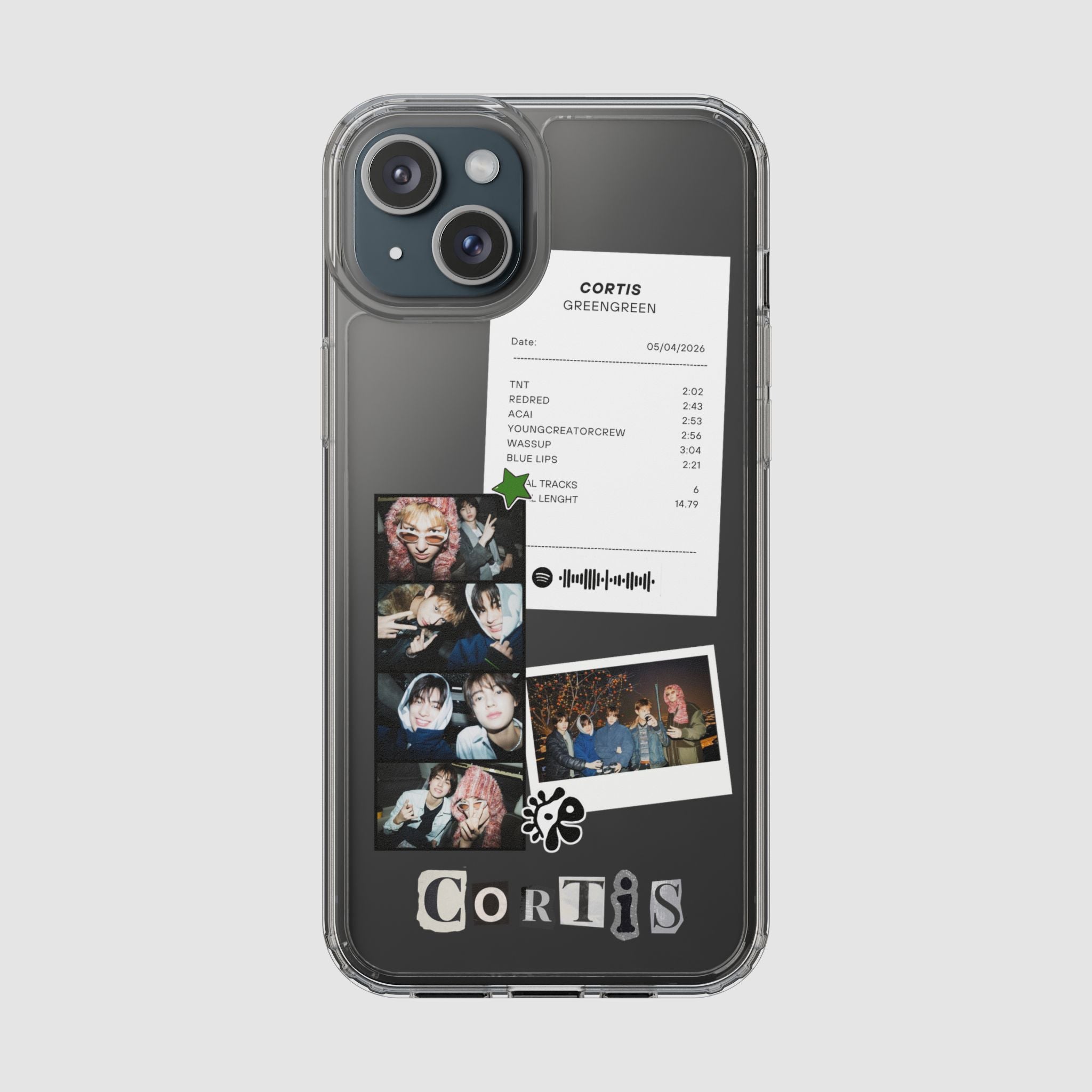 CORTIS GREENGREEN  IPHONE CASE