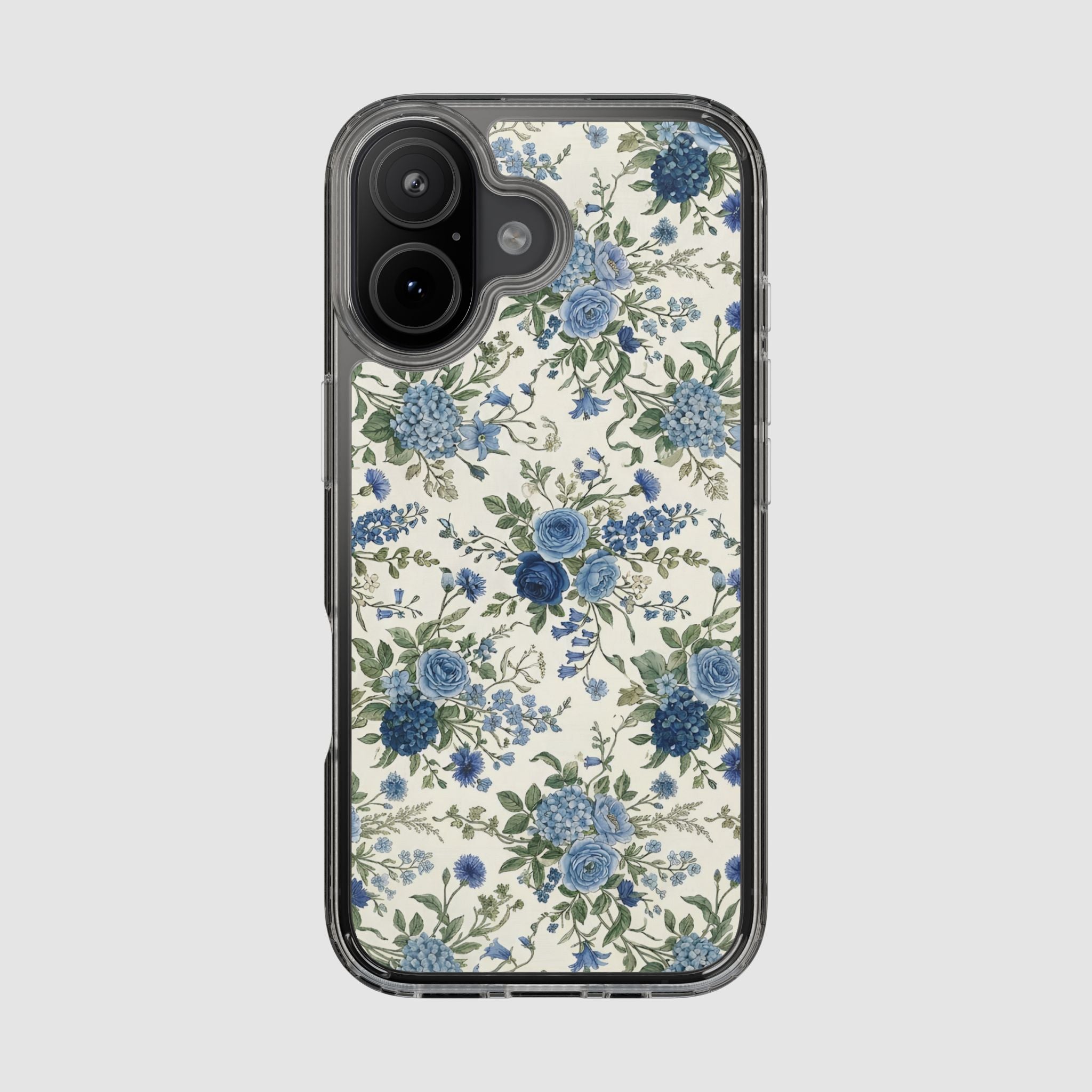 BLUE FLOWER PHONE CASE