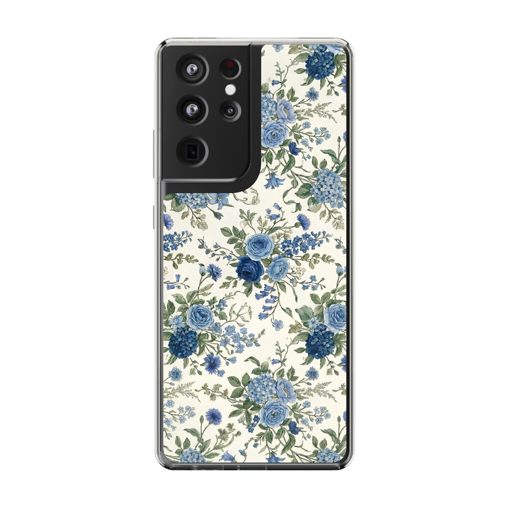 BLUE FLOWER PHONE CASE