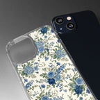 BLUE FLOWER PHONE CASE