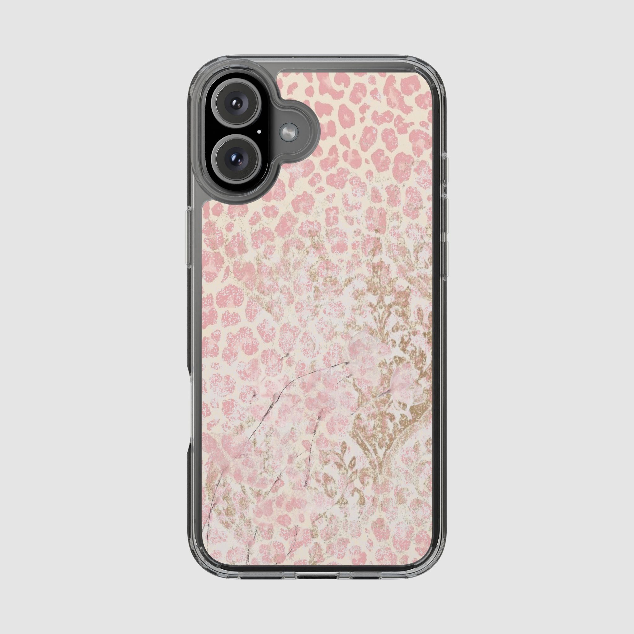 Y2K PINK LEOPARD PHONE CASE