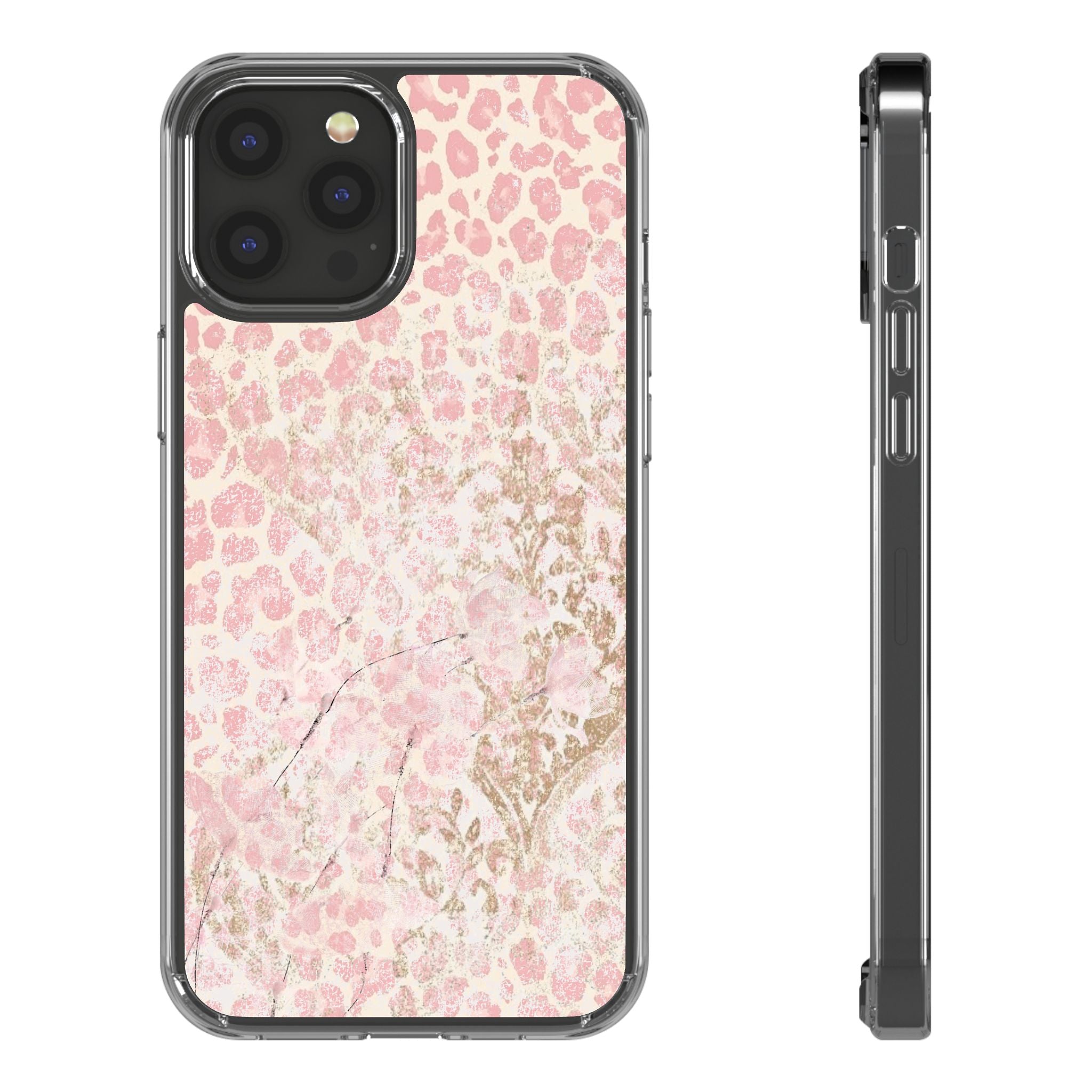 Y2K PINK LEOPARD PHONE CASE