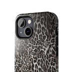FAUX FUR LEOPARD IPHONE CASE PERSONALIZED