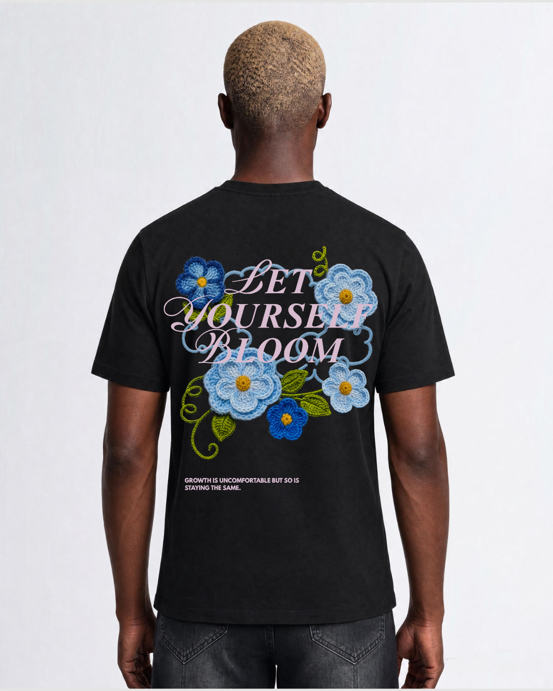 LET YOURSELF BLOOM BOXY UNISEX T-SHIRT