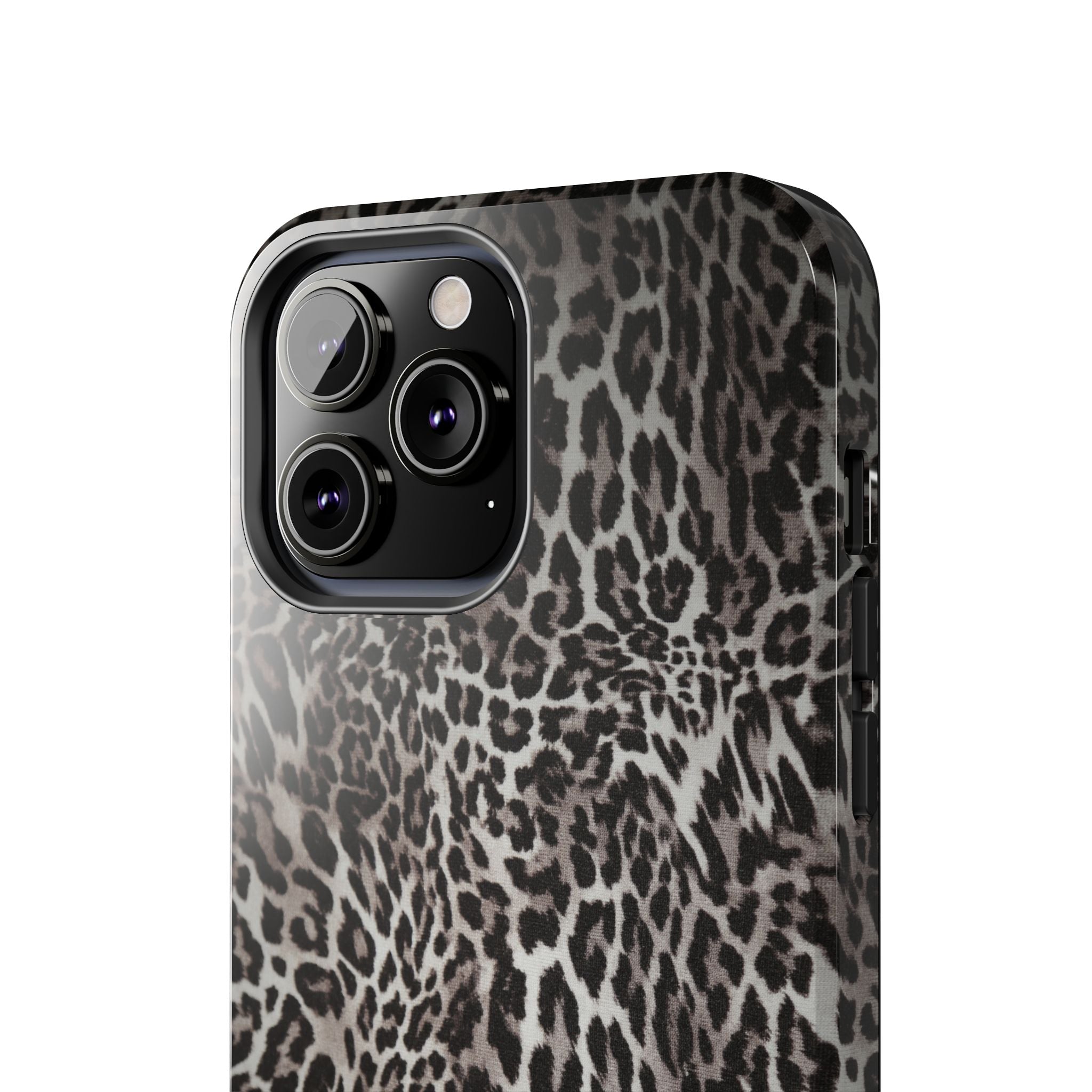 FAUX FUR LEOPARD IPHONE CASE PERSONALIZED