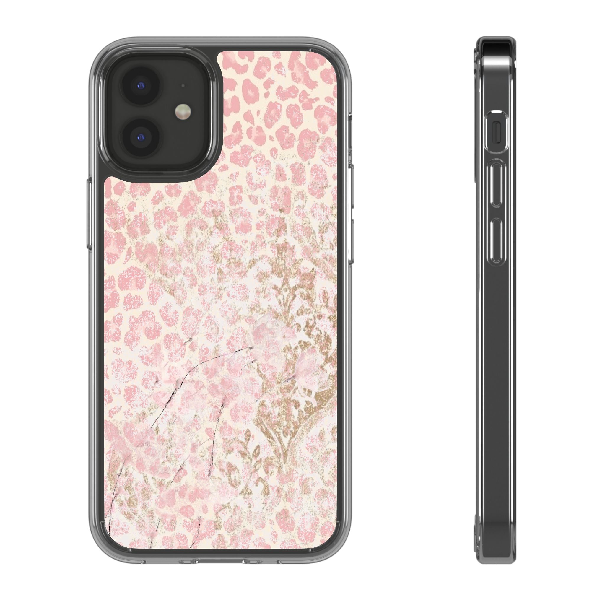 Y2K PINK LEOPARD PHONE CASE