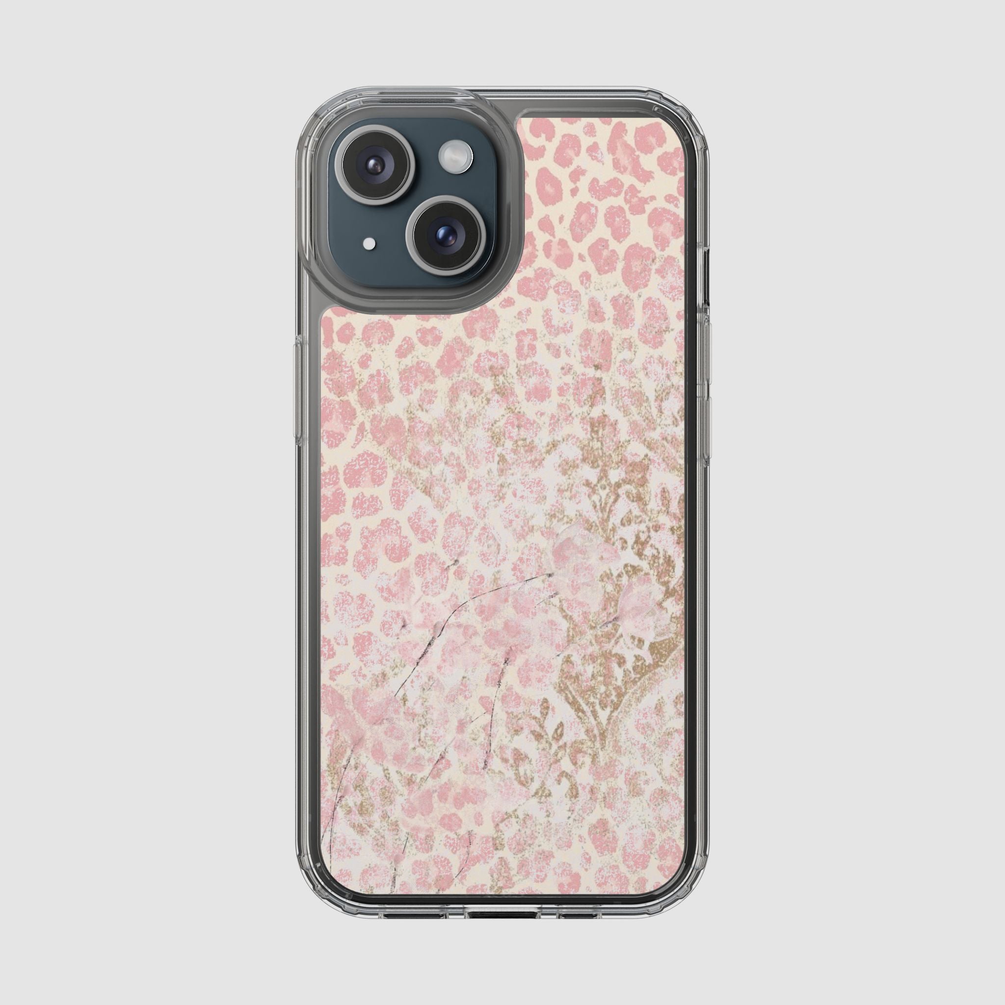 Y2K PINK LEOPARD PHONE CASE