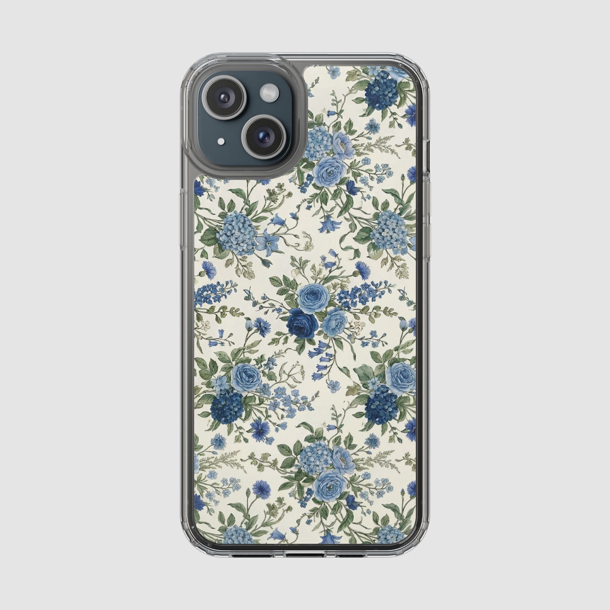BLUE FLOWER PHONE CASE