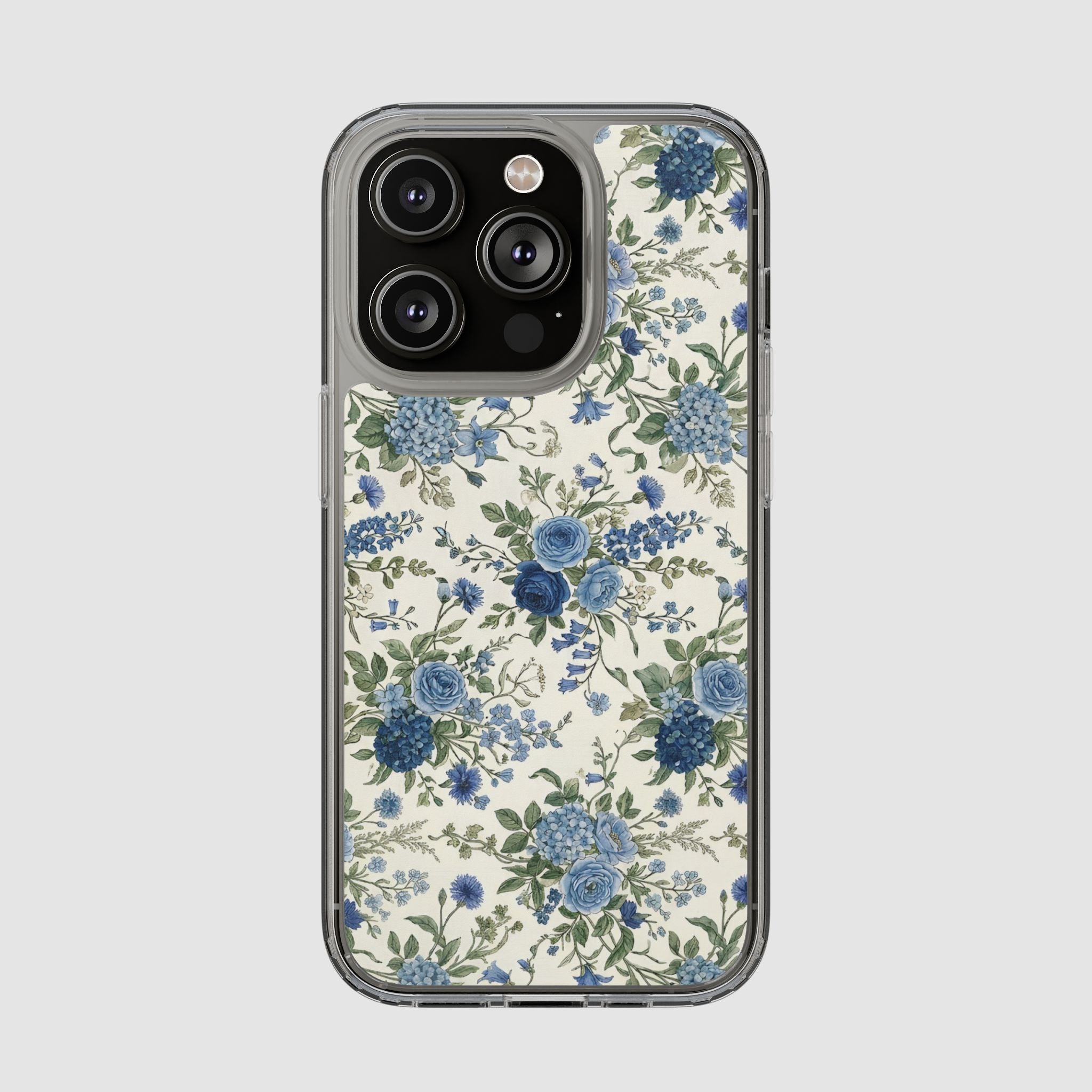 BLUE FLOWER PHONE CASE