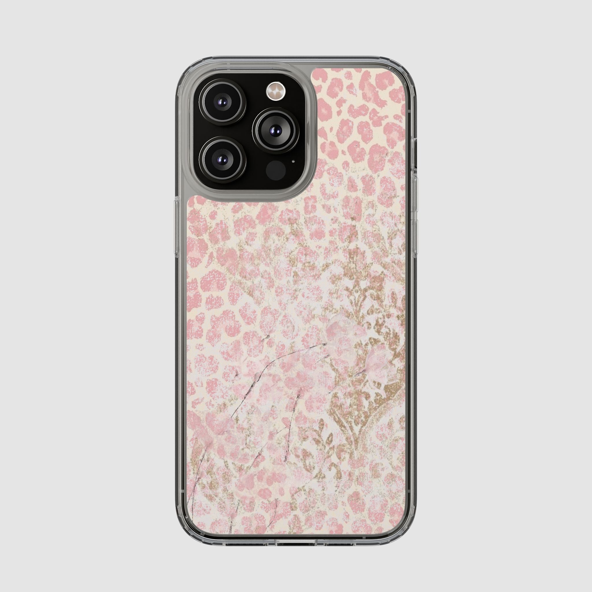 Y2K PINK LEOPARD PHONE CASE